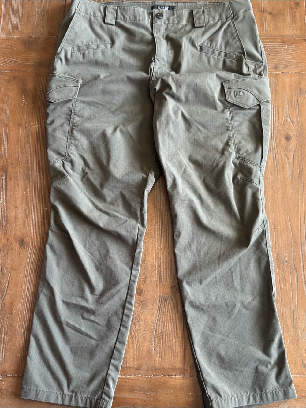 5.11 Tactical Cargo Pants Size 38x30 Green Ripstop